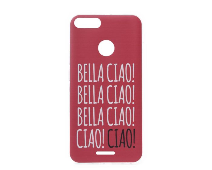 Slim Fit Gel Case La Casa De Papel Θήκη Σιλικόνης Bella Ciao Red (Xiaomi Redmi 6)