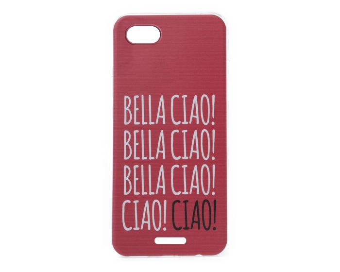 Slim Fit Gel Case La Casa De Papel Θήκη Σιλικόνης Bella Ciao Red (Xiaomi Redmi 6A)