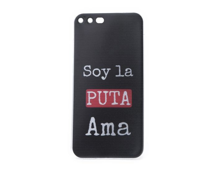 Slim Fit Gel Case La Casa De Papel Θήκη Σιλικόνης Puta Ama (iPhone 7 Plus / 8 Plus)