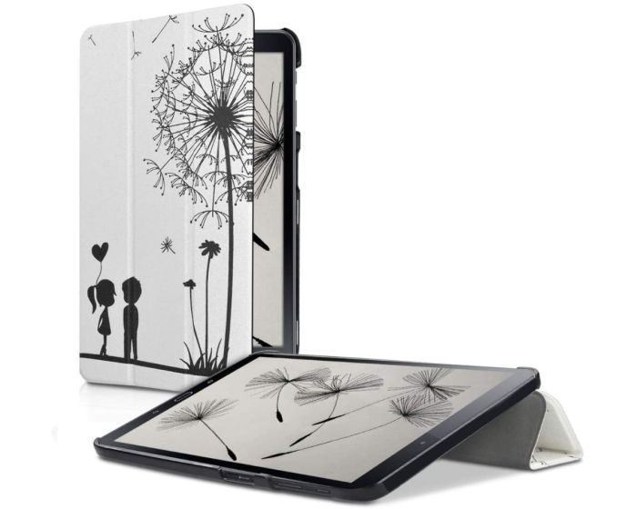 KWmobile Ultra Slim Smart Cover Case (38997.08) με δυνατότητα Stand - Dandelion Love (Samsung Galaxy Tab A 10.1 2016 - T580 / T585)
