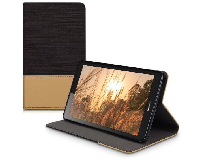 KWmobile Canvas Slim Case Stand (41749.01) Black Brown (Huawei MediaPad T3 7.0'')