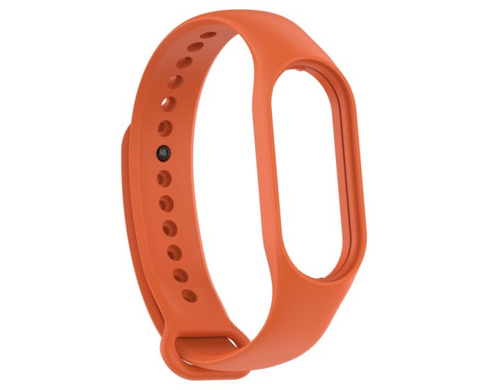 Silicone Strap Band Orange - Λουράκι Σιλικόνης για Xiaomi Mi Band 7 - MT83045