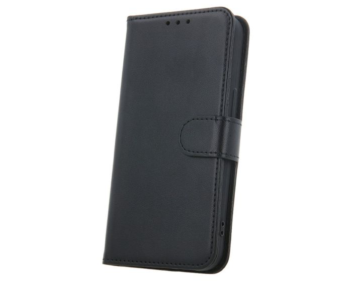 Smart Classic Wallet Case Θήκη Πορτοφόλι με δυνατότητα Stand Black (iPhone 16 Pro)