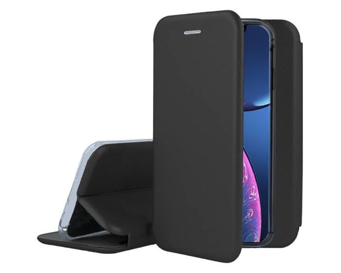 Smart Diva Book Case με Δυνατότητα Στήριξης - Black (iPhone 16e / 17e) - MT80863