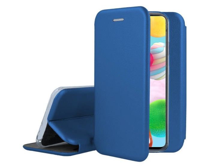 Smart Diva Book Case με Δυνατότητα Στήριξης - Blue (Samsung Galaxy A41)