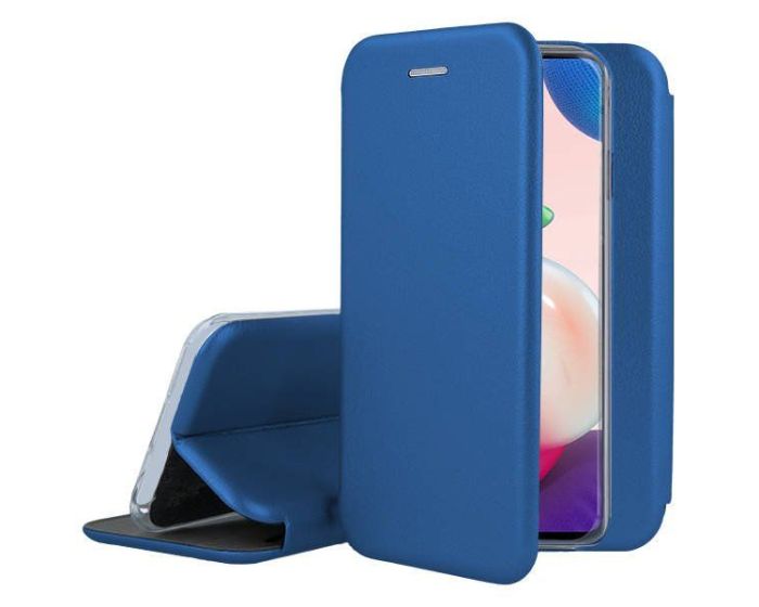 Smart Diva Book Case με Δυνατότητα Στήριξης - Navy Blue (Samsung Galaxy A15 4G / 5G)