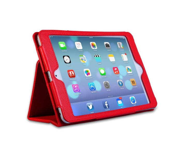 Δερμάτινη Θήκη Smart Case Folio Stand (OEM BULK) - Κόκκινη (iPad mini / mini Retina / mini 3)