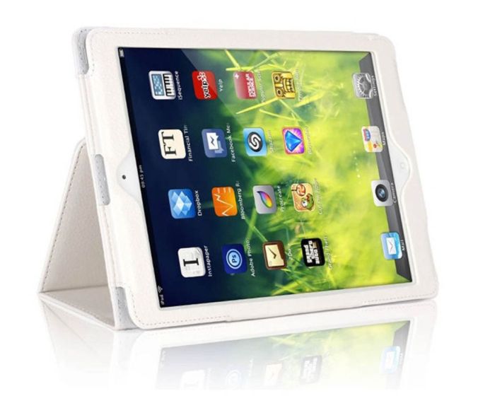 Δερμάτινη Θήκη Smart Case Folio Stand (OEM BULK) - Λευκή (iPad Pro)