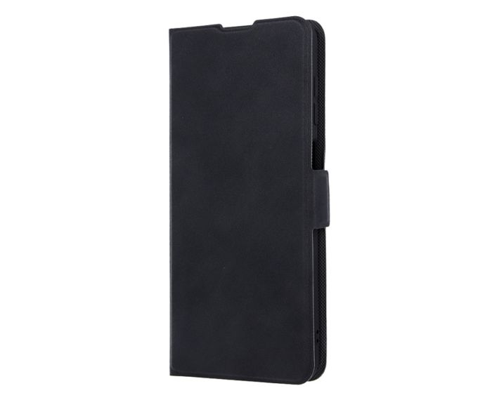 Smart Puro Magnet Wallet Case Θήκη Πορτοφόλι με δυνατότητα Stand Black (Xiaomi Poco M3 Pro 5G / Redmi Note 10 5G)