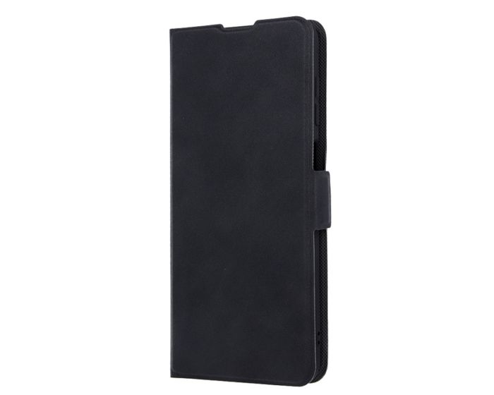 Smart Puro Magnet Wallet Case Θήκη Πορτοφόλι με δυνατότητα Stand Black (Xiaomi Mi 11 Lite 4G / 5G)