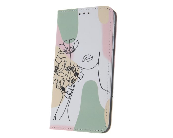 Smart Trendy Magnet Wallet Case Θήκη Πορτοφόλι με δυνατότητα Stand Girly Art 1 (Xiaomi Redmi Note 11 / 11S 4G)