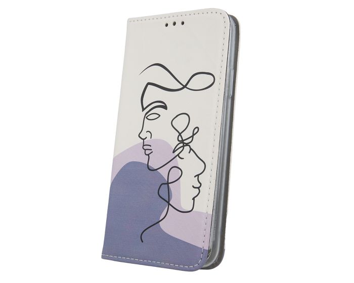 Smart Trendy Magnet Wallet Case Θήκη Πορτοφόλι με δυνατότητα Stand Girly Art 3 (Samsung Galaxy A22 5G)