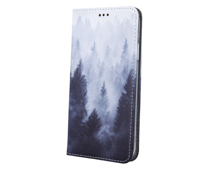 Smart Trendy Magnet Wallet Case Θήκη Πορτοφόλι με δυνατότητα Stand Forest 1 (Samsung Galaxy A42 5G)