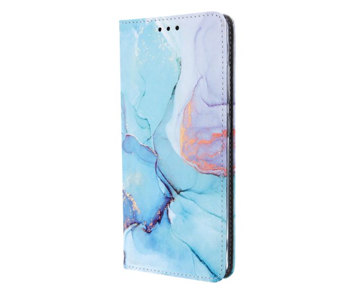 Smart Trendy Magnet Wallet Case Θήκη Πορτοφόλι με δυνατότητα Stand Marble 1 (Samsung Galaxy A32 4G)