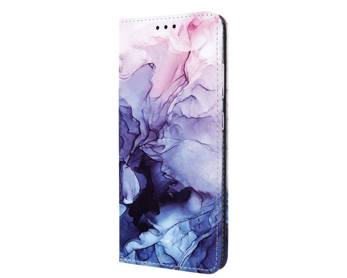 Smart Trendy Magnet Wallet Case Θήκη Πορτοφόλι με δυνατότητα Stand Marble 4 (Xiaomi Mi 11 Lite 4G / 5G)