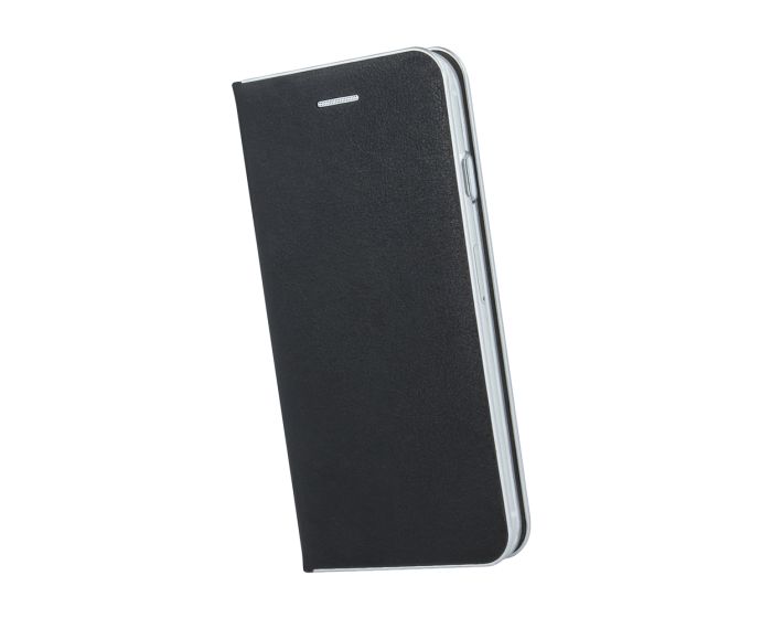 Smart Venus Case με Δυνατότητα Stand - Θήκη Πορτοφόλι Μαύρη (Xiaomi Redmi Go)