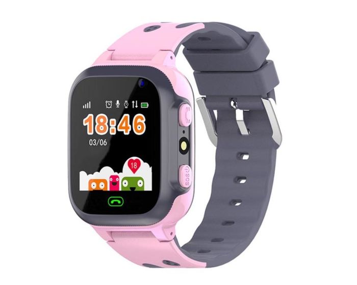 Smartwatch SW01P Παιδικό Ρολόι - Pink