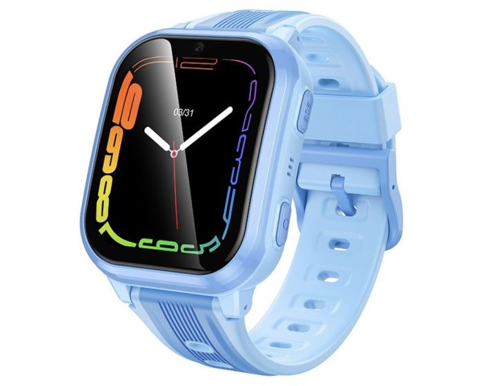 HOCO Y108 Kids 1,69" GPS / 4G / SOS SIM with Call Function Smartwatch for Kids - Blue - MT84498