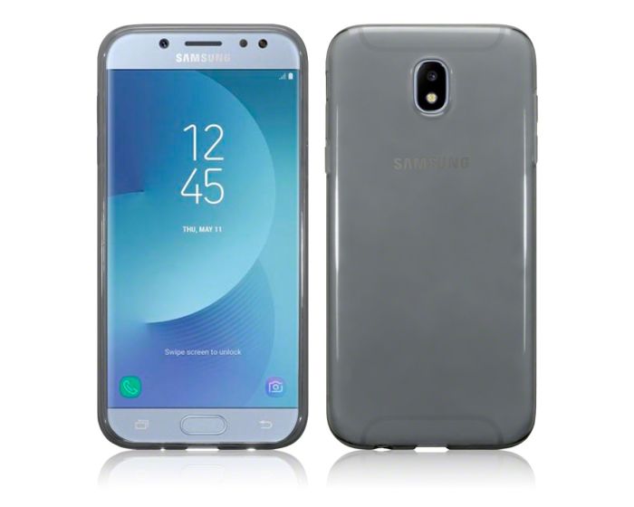 Terrapin Θήκη Σιλικόνης Slim Fit Silicone Case (118-002-636) Smoke Black (Samsung Galaxy J5 2017)