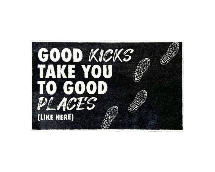 Sneaker Essentials (Good Kicks Take You To Good Places) Door Mat - Πατάκι Εσωτερικού Χώρου 75x45cm