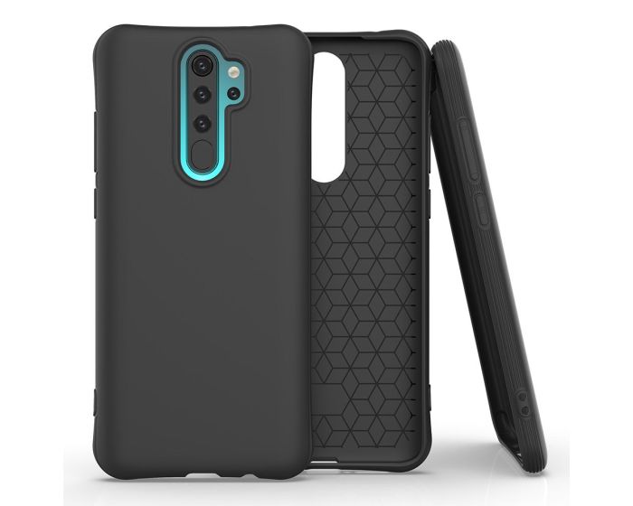 Soft Color Flexible Gel Silicone Case Θήκη Σιλικόνης Black (Xiaomi Redmi Note 8 Pro)