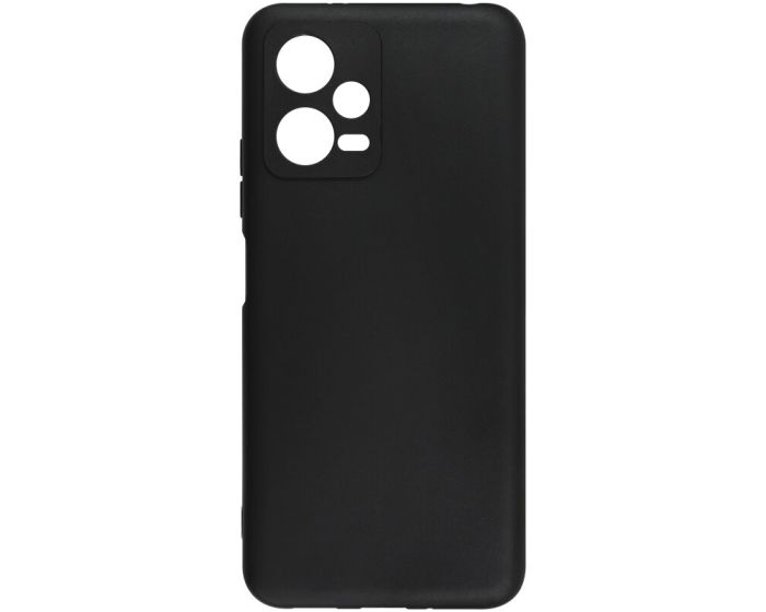 Soft Slim Back Cover Θήκη Σιλικόνης Black (Xiaomi Redmi Note 12 5G / Poco X5 5G)