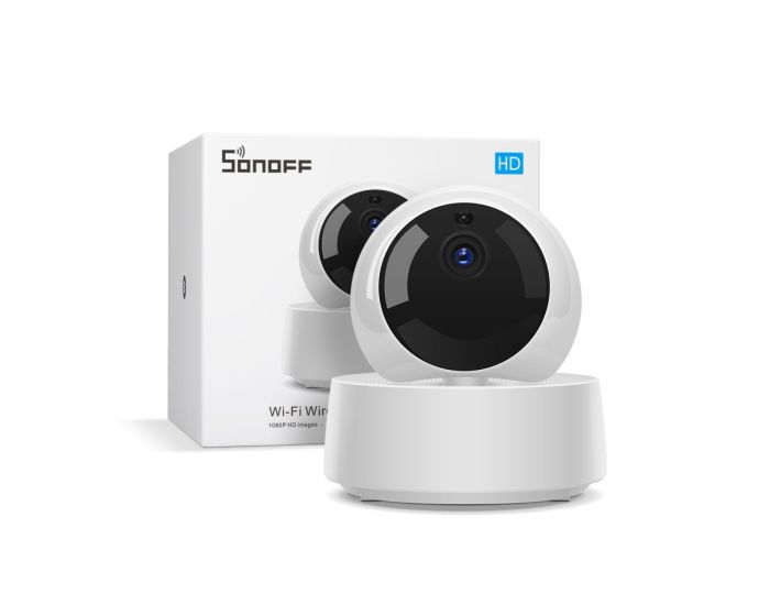 Sonoff GK-200MP2-B Wi-Fi Wireless IP Security Camera (M0802050001) Full HD 1080P - Λευκό