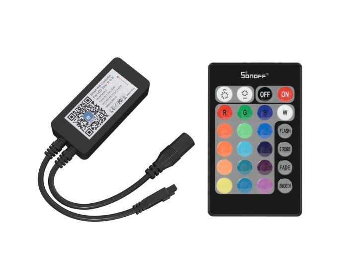 Sonoff Spider Z Intelligent WiFi Controller for LED Strip with Remote Control (M0802050009) Ελεγκτής Sonoff με Τηλεχειριστήριο