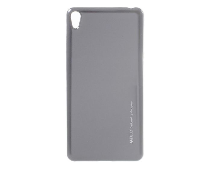 Mercury i-Jelly Slim Fit Case Θήκη Σιλικόνης Grey (Sony Xperia E5)