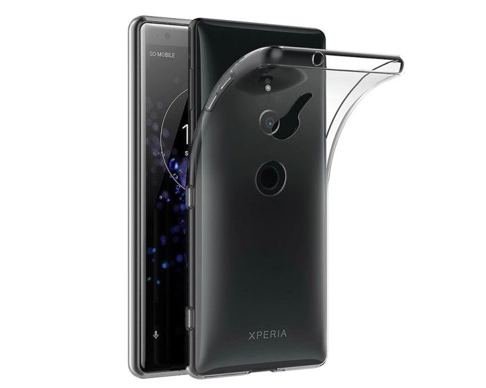 Ultra Slim 0.3mm Silicone Case Θήκη Σιλικόνης Διάφανο (Sony Xperia XZ3)