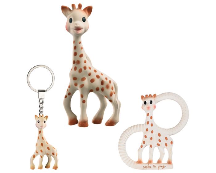 Sophie La Girafe Trio So' Pure Gift Set Σετ Δώρου 3 Τεμαχίων
