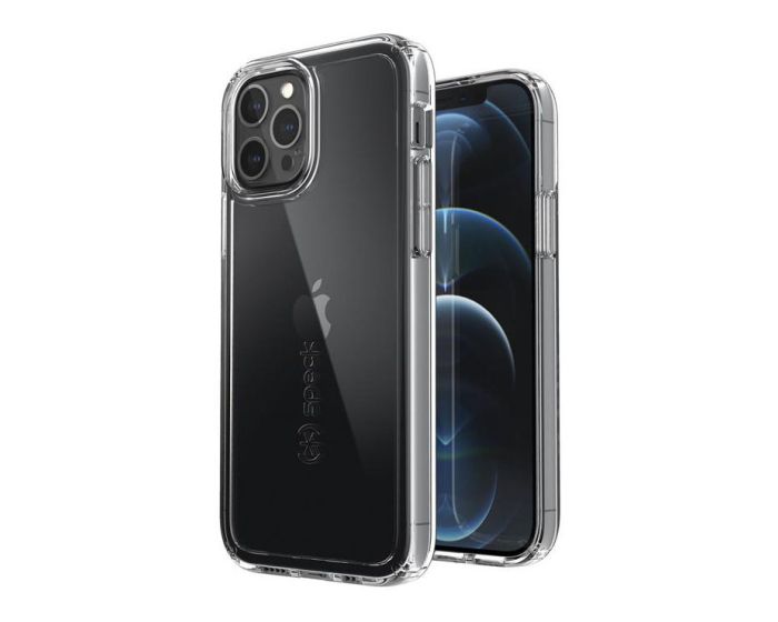 Speck Gemshell Microban Case & Tempered Glass - Διάφανο (iPhone 12 / 12 Pro)