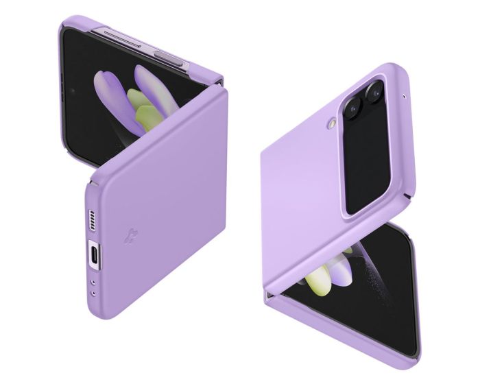 Spigen Air Skin Case Εξαιρετικά Λεπτή Θήκη (ACS05173) Rose Purple (Samsung Galaxy Z Flip4)