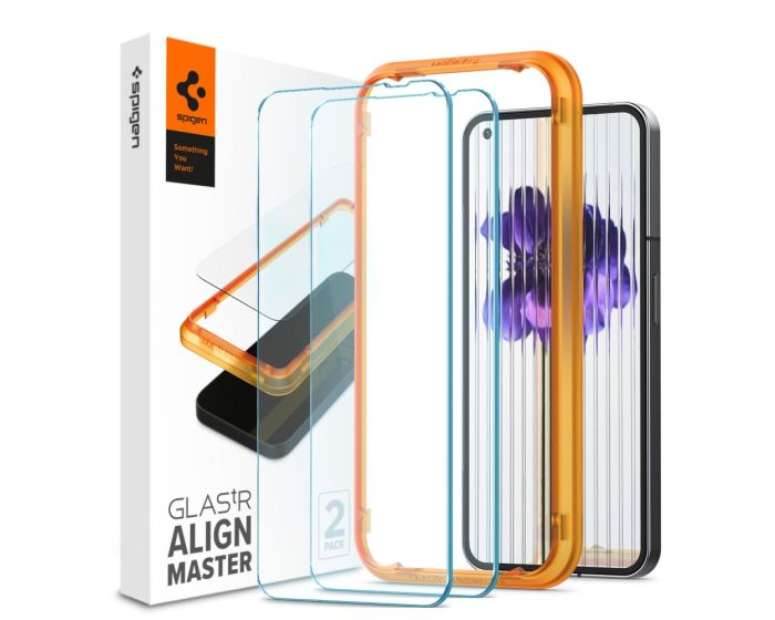 Spigen ALM Glas.tR 2-Pack Premium Tempered Glass (AGL05447) (Nothing Phone 1)