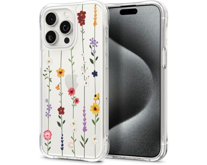 Spigen Cyrill Cecile Case (ACS06760) Flower Garden (iPhone 15 Pro)