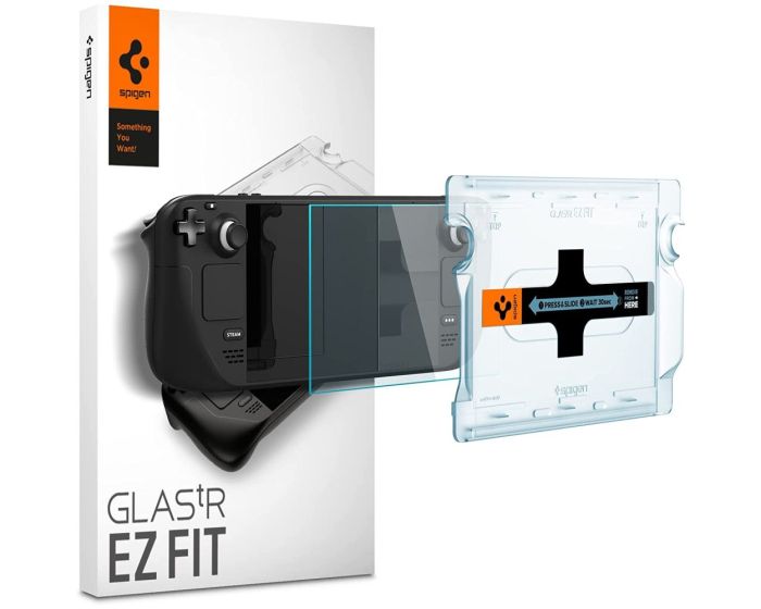 Spigen Glas.tR EZ FIT (AGL05600) Premium Tempered Glass (Steam Deck)