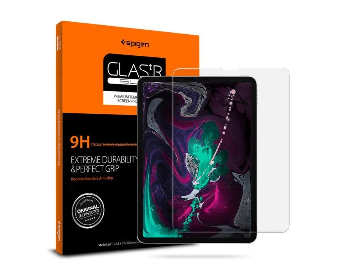 Spigen Oleophobic Coated Glas.tR Full Cover Premium Tempered Glass (067GL25593) (iPad Pro 11'' 2018)