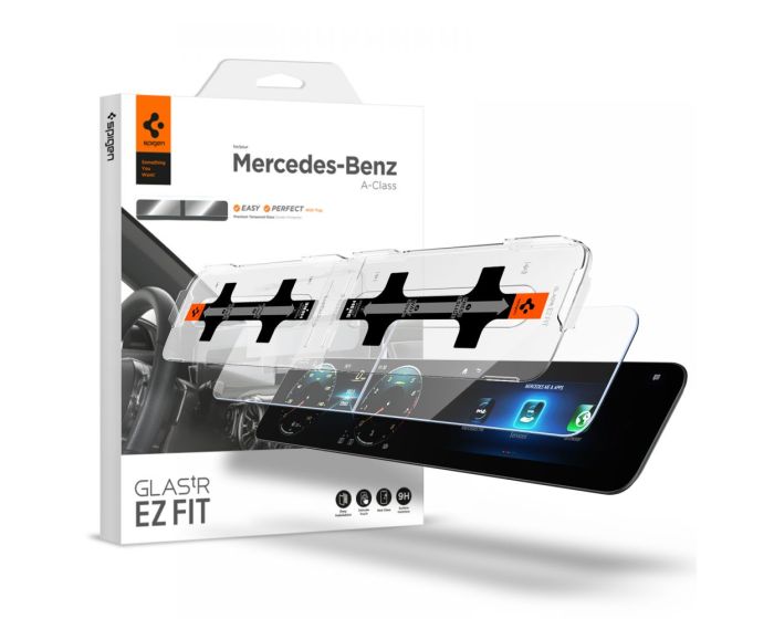 Spigen Glas.tR EZ FIT (AGL03631) Premium Tempered Glass (Mercedes A-CLASS 2020 / 2021)