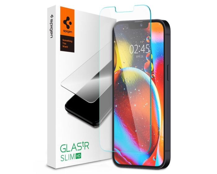 Spigen Oleophobic Coated Glas.tR Slim Premium Tempered Glass (AGL03382) (iPhone 13 Pro Max / 14 Plus)