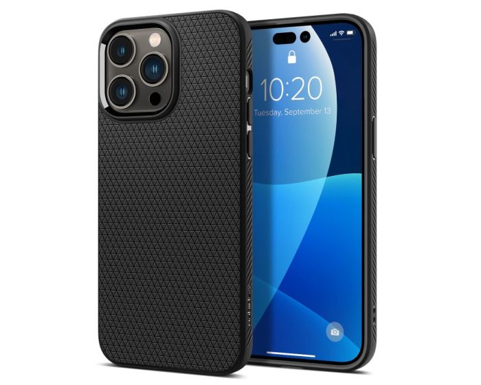 Spigen Liquid Air Armor Case (ACS04957) Matte Black (iPhone 14 Pro)