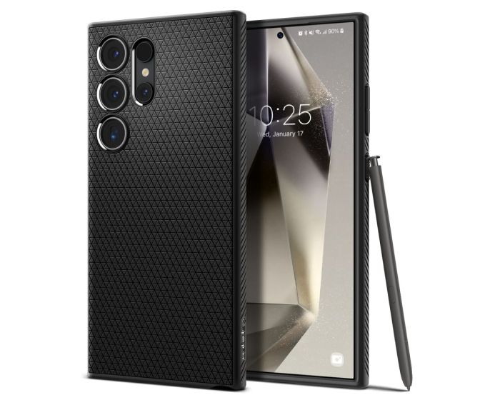 Spigen Liquid Air Armor Case (ACS07287) Matte Black (Samsung Galaxy S24 Ultra)