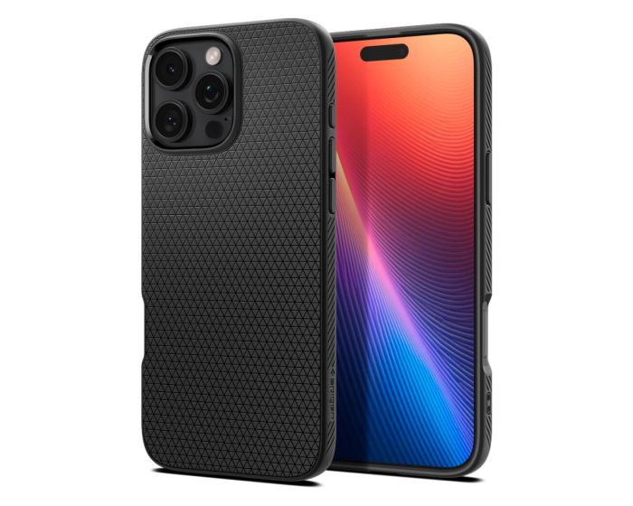 Spigen Liquid Air Armor Case (ACS08117) Matte Black (iPhone 16 Pro)