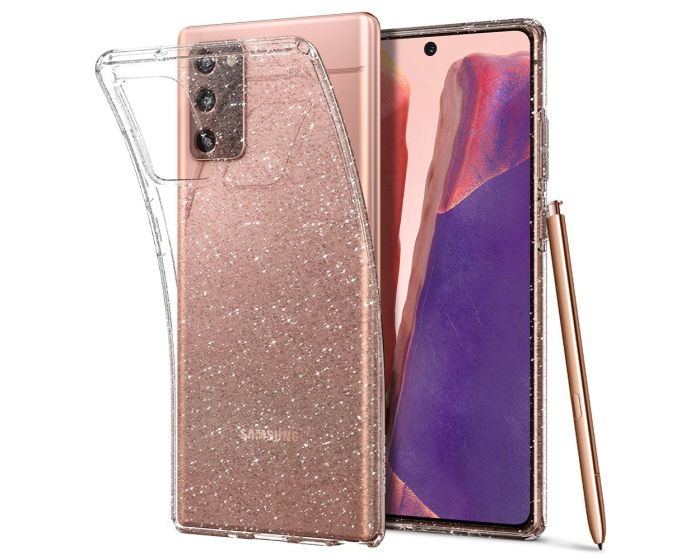 Spigen Liquid Crystal Case (ACS01416) Glitter Crystal Quartz (Samsung Galaxy Note 20)