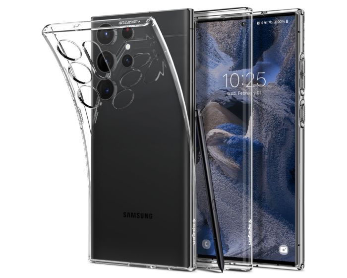 Spigen Liquid Crystal Case (ACS05610) Clear (Samsung Galaxy S23 Ultra)