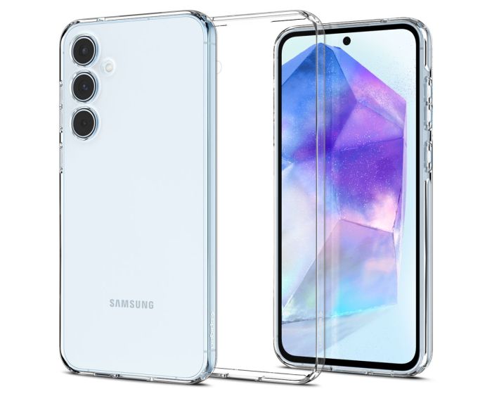 Spigen Liquid Crystal Case (ACS07537) Crystal Clear (Samsung Galaxy A55 5G)