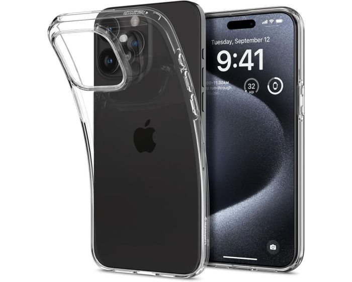Spigen Liquid Crystal Case (ACS06699) Clear (iPhone 15 Pro)