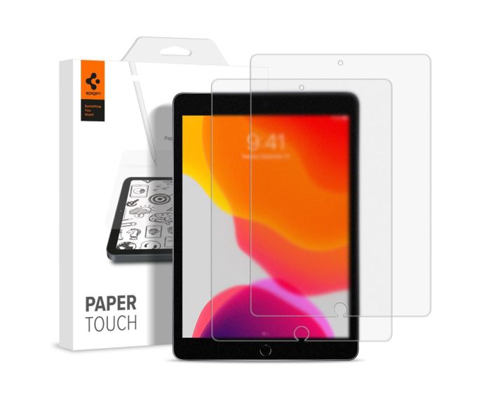 Spigen Paper Touch Film Screen Protector (AFL02198) Μεμβράνη Πλήρους Οθόνης 2-Pack (iPad 10.2 2019 / 2020 / 2021)