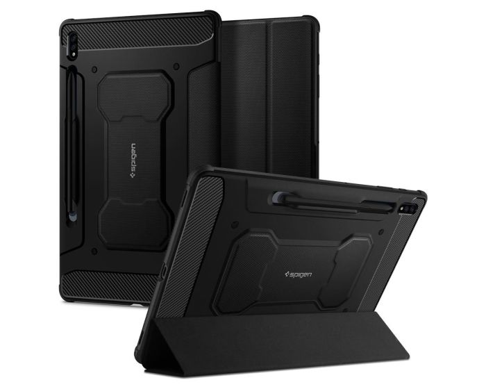 Spigen Rugged Armor Pro Flip Case (ACS01604) Black (Samsung Galaxy Tab S7 / S8 11.0)