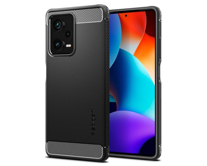 Spigen Rugged Armor Tough Case (ACS05789) Matte Black (Xiaomi Redmi Note 12 Pro Plus)