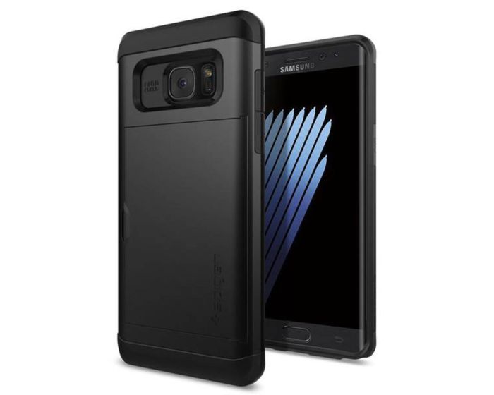 Spigen Slim Armor Card Slot Case (562CS20563) Black (Samsung Galaxy Note 7)